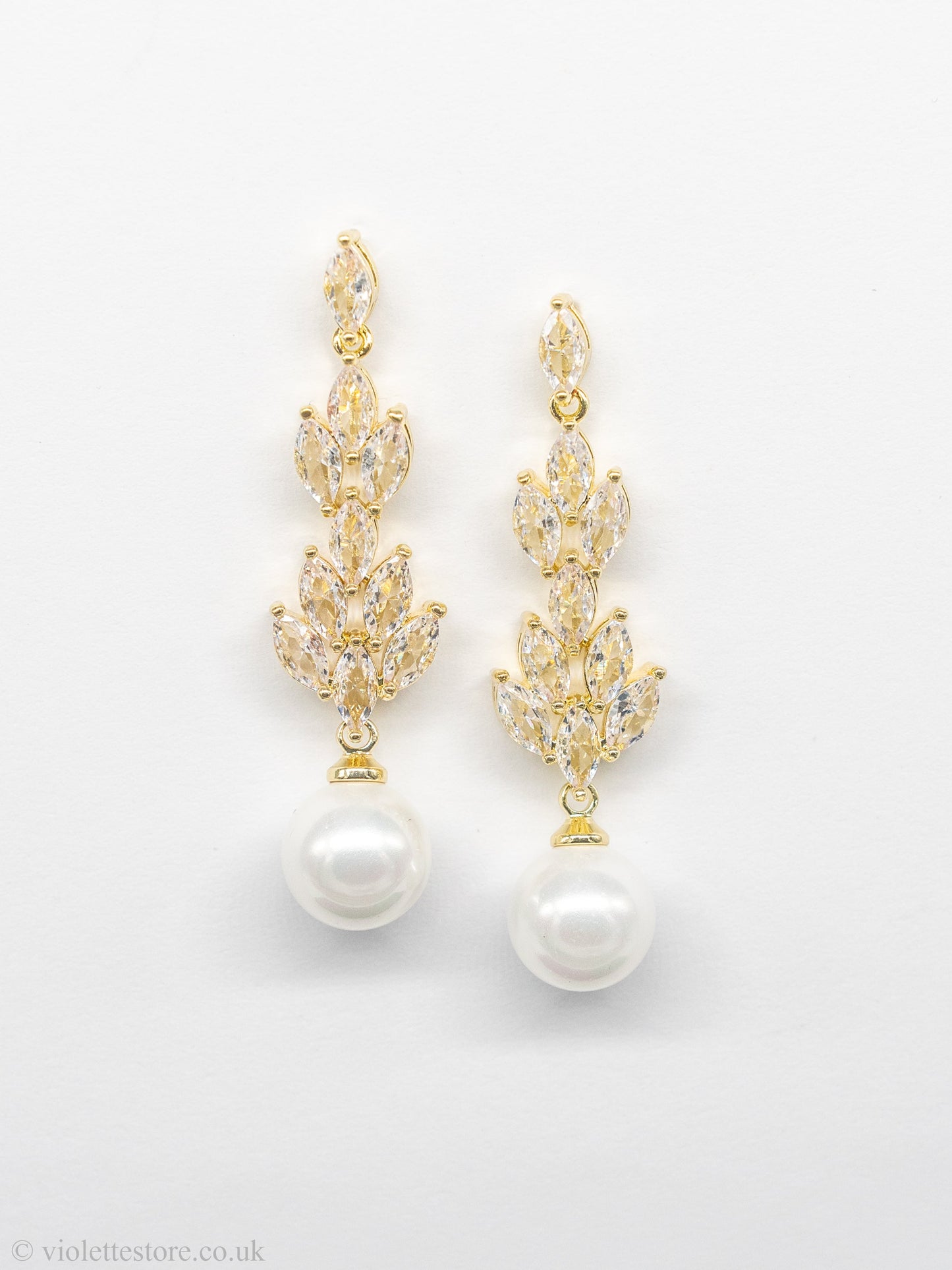 Sydney Long Pearl Earrings
