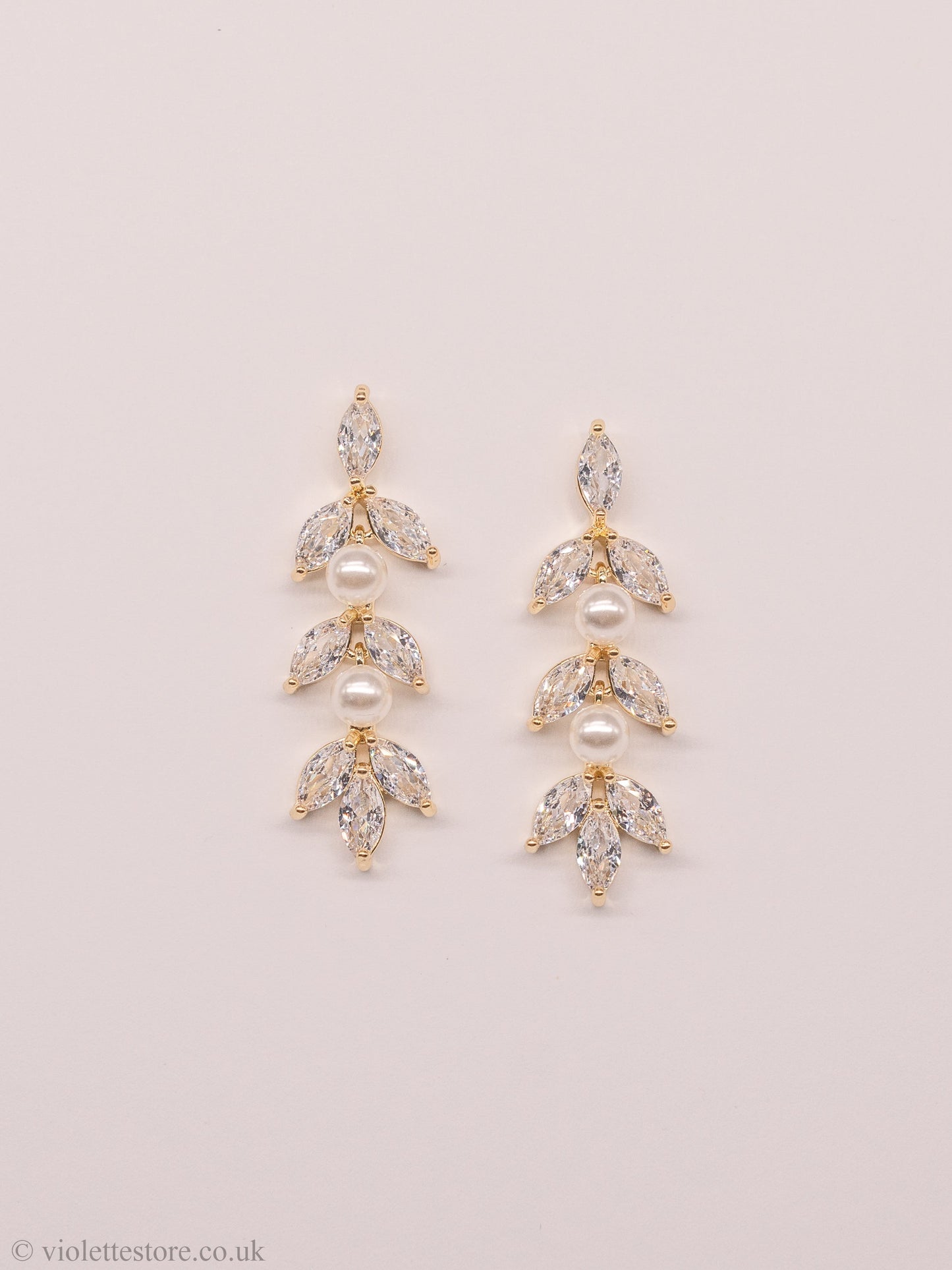 Rose Gold & Gold Earrings