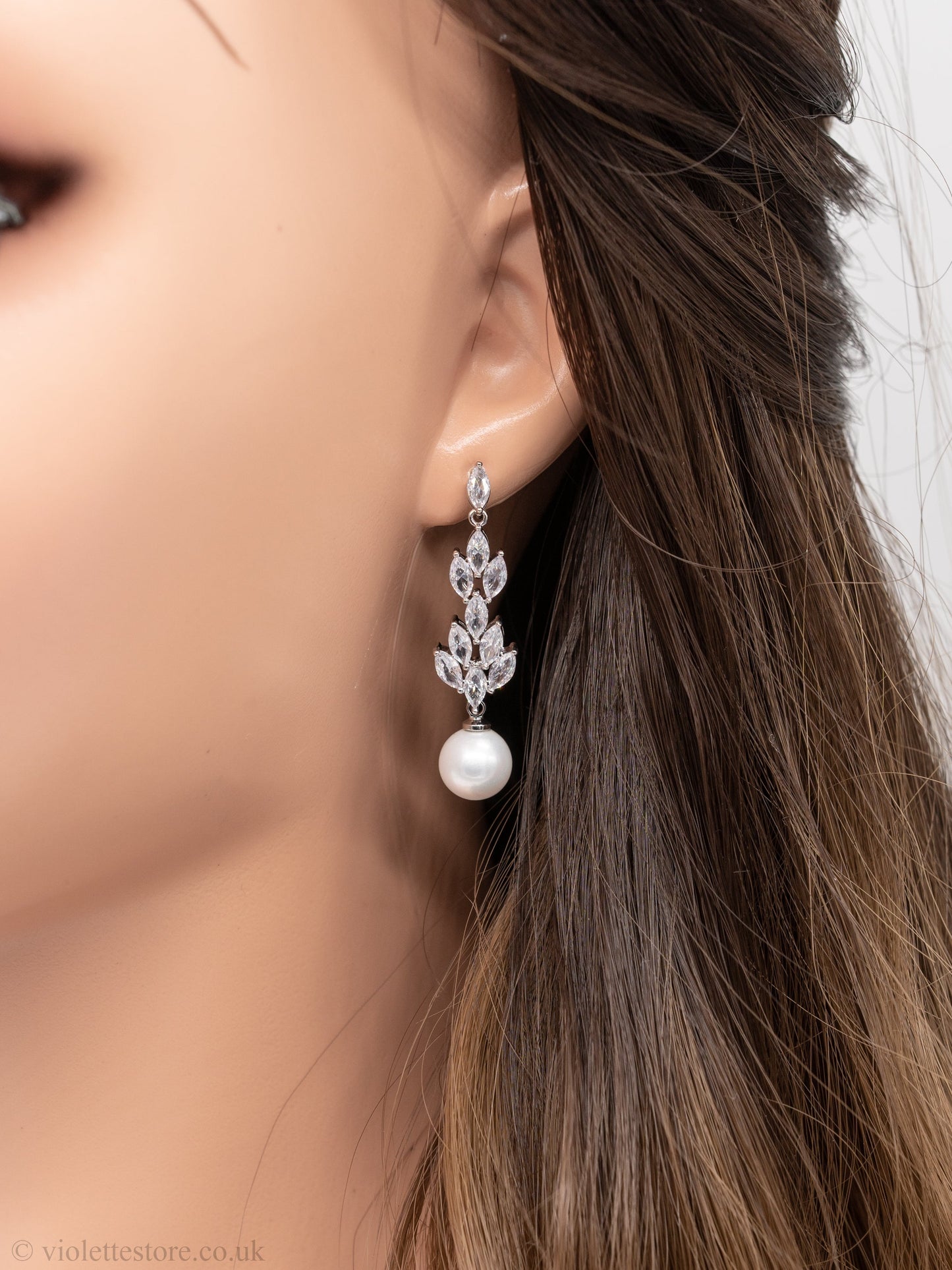 Sydney Long Pearl Earrings